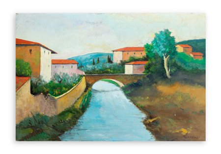 GIUSEPPE GAGLIARDI - Paesaggio Toscano