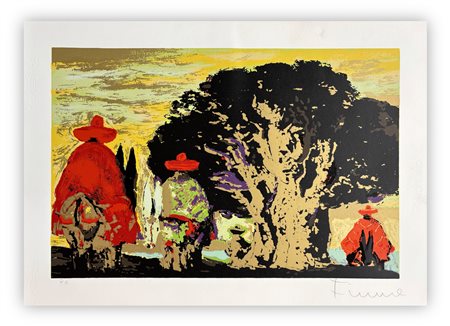 SALVATORE FIUME (1915-1997) - Senza Titolo