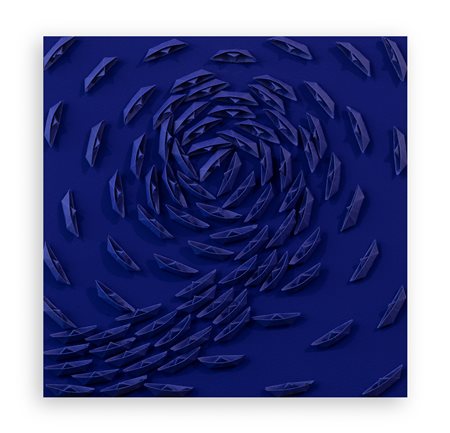 RICCARDO GUSMAROLI (1963) - Vortice Blu