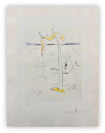 SALVADOR DALÌ (1904-1989) - Senza Titolo, 1974