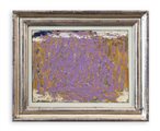 PIERO GIUNNI (1912-2000) - Frumento e ombra viola, 1976/1977