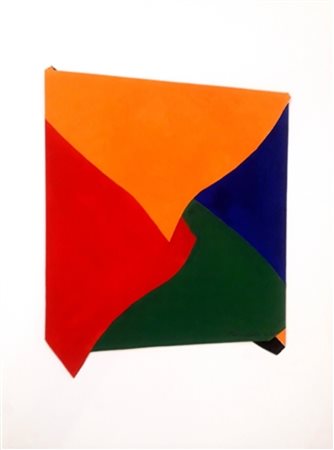 BERLINGERI CESARE Cittanova 1948 "Composizione a 4 colori"