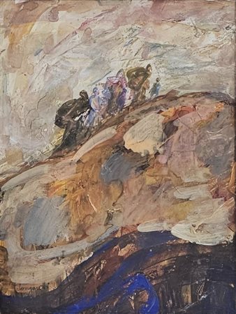 LONGARETTI TRENTO Bergamo 1916 - 2017 "Viandanti in cammino"