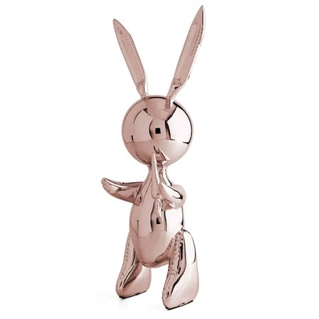 EDITIONS STUDIO ART Amsterdam XXI sec. "Balloon Rabbit Rosé Gold XL"