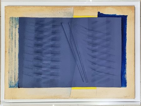 BONALUMI AGOSTINO Vimercate 1935 - Desio 2013 "Blu"