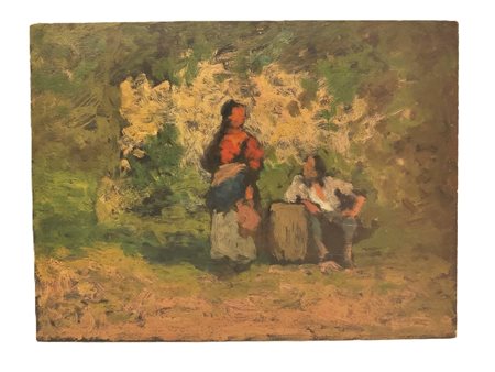 Scuola impressionista del XX secolo. "Scena diurna"
