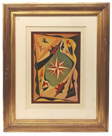 Jose Xavier Serrano. "Enigma futurista della rosa dei venti"