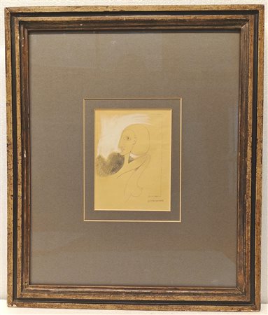 Victor Brauner (1903 - 1966) Attribuito. "Sybille"