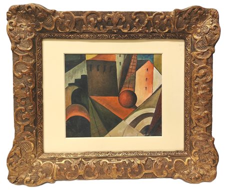 Gala Shubina ( 1902-1980 ). "Città metafisica"
