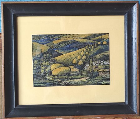 Patvakan Grigorians (1899 - 1989). "Paesaggio"