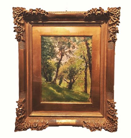 Marco Calderini (1850 - 1941). "Paesaggio"