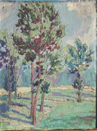Autore non identificato. "Alberi"