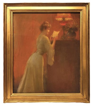 Delphin Enjolras (1857 - 1945). "La lettera"