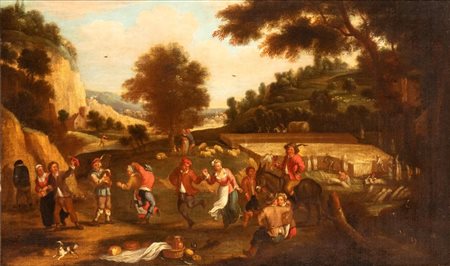 David Teniers Il Giovane (ambito di)
(Anversa 1610 - Bruxelles 1690)
