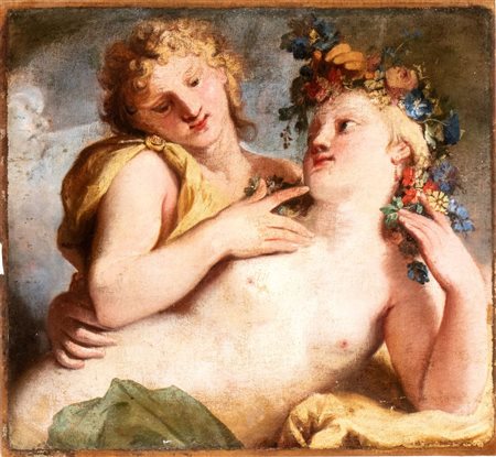 Giovanni Antonio Pellegrini (ambito di)
(Venezia 1675 - Venezia 1741)
