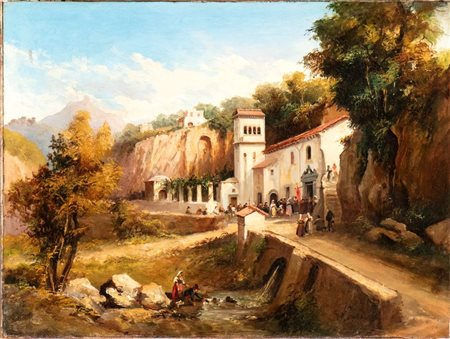 Giacinto Gigante (attribuito a)
(Napoli 1806 - 1876)
