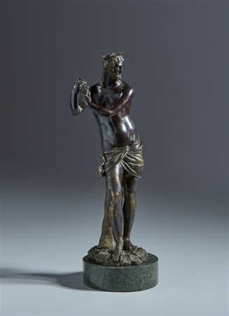  
Cristo risorto. Arte fiorentina, XVI-XVII secolo. Bronzo patinato  
 cm 33 