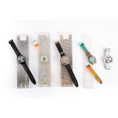 CINQUE OROLOGI SWATCH