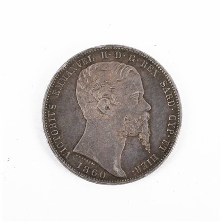 REGNO DI SARGEGNA VITTORIO EMANUELE II 5 LIRE