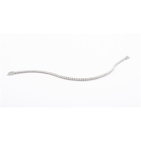 TENNIS in oro bianco 18 KT con brillanti