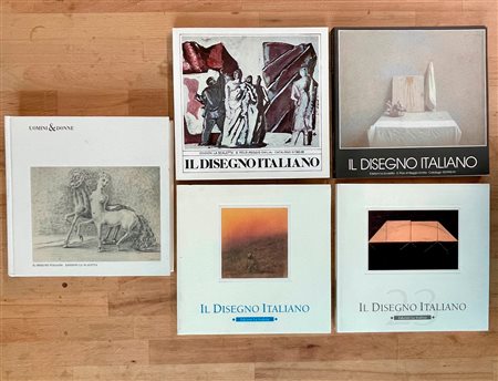 GALLERIA LA SCALETTA, REGGIO EMILIA (IL DISEGNO ITALIANO) - Lotto unico di 5 cataloghi