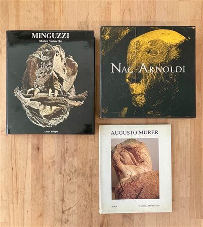 SCULTORI ITALIANI DEL '900 - Lotto unico di 3 cataloghi: