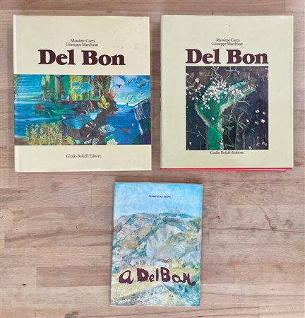 ANGELO DEL BON - Lotto unico di 3 cataloghi