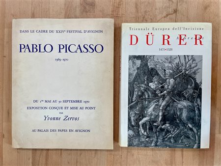 PABLO PICASSO E ALBRECHT DÜRER - Lotto unico di 2 cataloghi