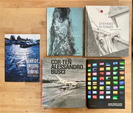 ARTE CONTEMPORANEA - Lotto unico di 5 cataloghi