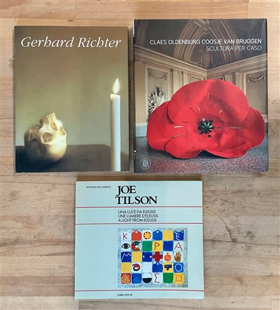 GERARD RICHTER, JOE TILSON E CLAES OLDENBURG - Lotto unico di 3 cataloghi