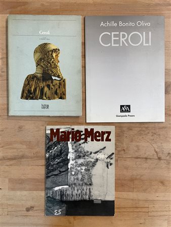 MARIO CEROLI E MARIO MERZ - Lotto unico di 3 cataloghi