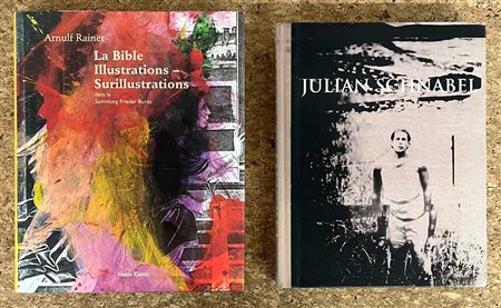 ARNULF RAINER E JULIAN SHNABEL - Lotto unico di 2 cataloghi