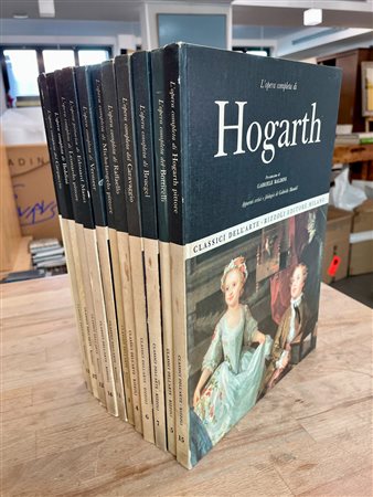 CLASSICI DELL'ARTE (RIZZOLI) - Lotto unico di 12 cataloghi