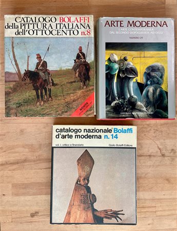 ANNUARI D'ARTE DI OTTOCENTO E NOVECENTO - Lotto unico di 3 cataloghi