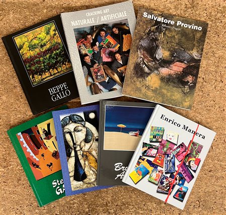 ARTE ITALIANA DEL DOPOGUERRA - Lotto unico di 7 cataloghi