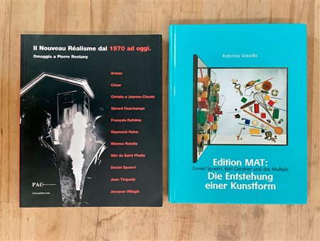 NOUVEAU RÉALISME - Lotto unico di 2 cataloghi