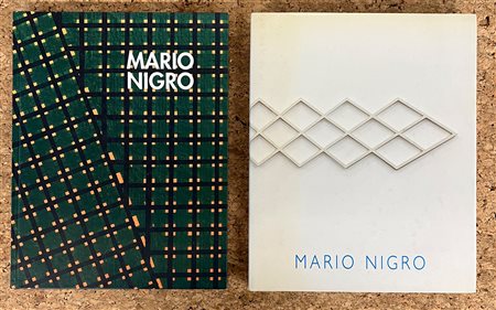 MARIO NIGRO - Lotto unico di 2 cataloghi