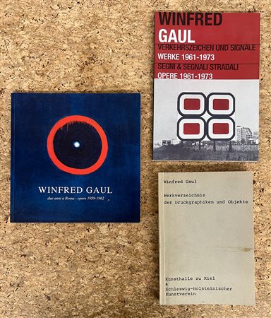 WINFRED GAUL - Lotto unico di 3 cataloghi