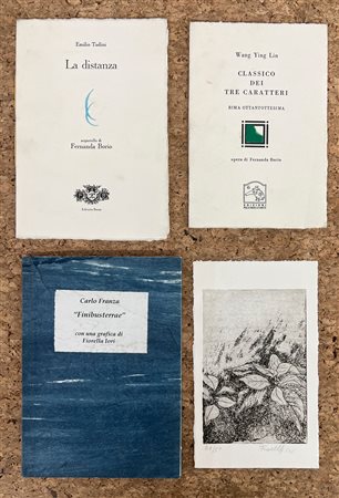 EDIZIONI D'ARTE - Lotto unico di 3 edizioni d'arte