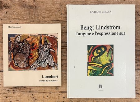 LUCEBERT E BENGT LINDSTRÖM - Lotto unico di 2 cataloghi