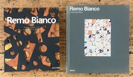 REMO BIANCO - Lotto unico di 2 cataloghi