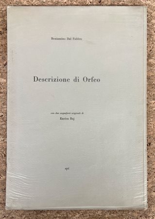 EDIZIONI D'ARTE (ENRICO BAJ) - Descrizione di Orfeo, 1954