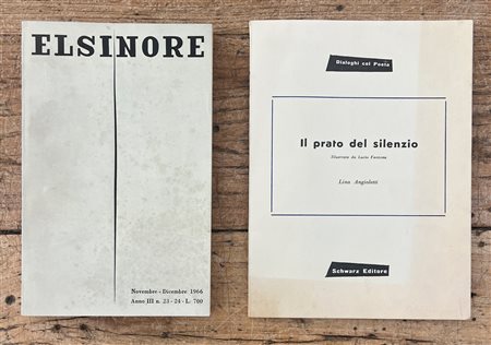EDIZIONI D'ARTE (LUCIO FONTANA) - Il prato del silenzio, 1956