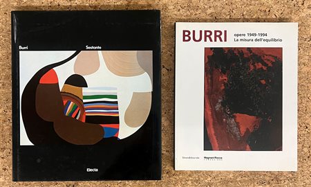 ALBERTO BURRI - Lotto unico di 2 cataloghi