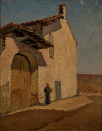Luigi Zago (Villafranca di Verona 1894 - Buenos Aires 1952)  - Il casolare