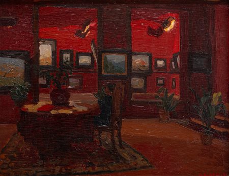Oreste Albertini (Certosa di Pavia 1887 - Besano 1953)  - La prima esposizione di Oreste Albertini