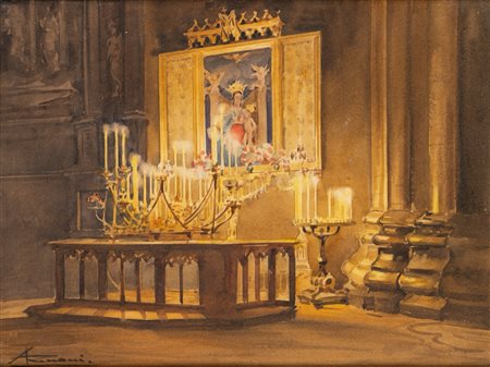 Ernesto Giuliano Armani (Malè 1898 - Rovereto 1986)  - Ora pro nobis