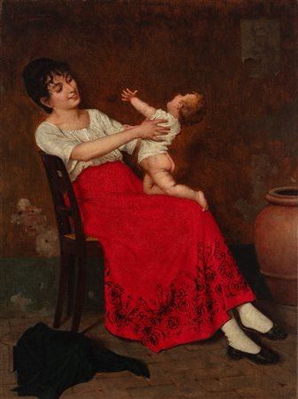 Vittorio Reggianini (Modena 1858 - 1939)  - Maternità