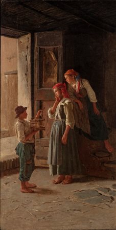 Giovanni Della Rocca (Napoli 1845 circa - dopo il 1905)  - Innocenza