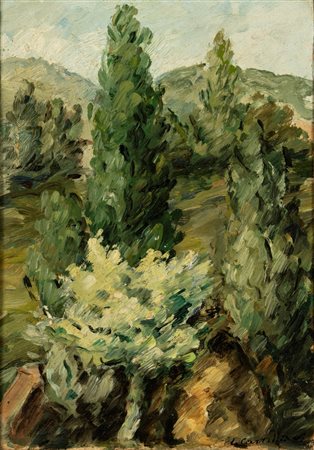 Leonardo Castellani (Faenza 1896 - Urbino 1984)  - L'albero bianco